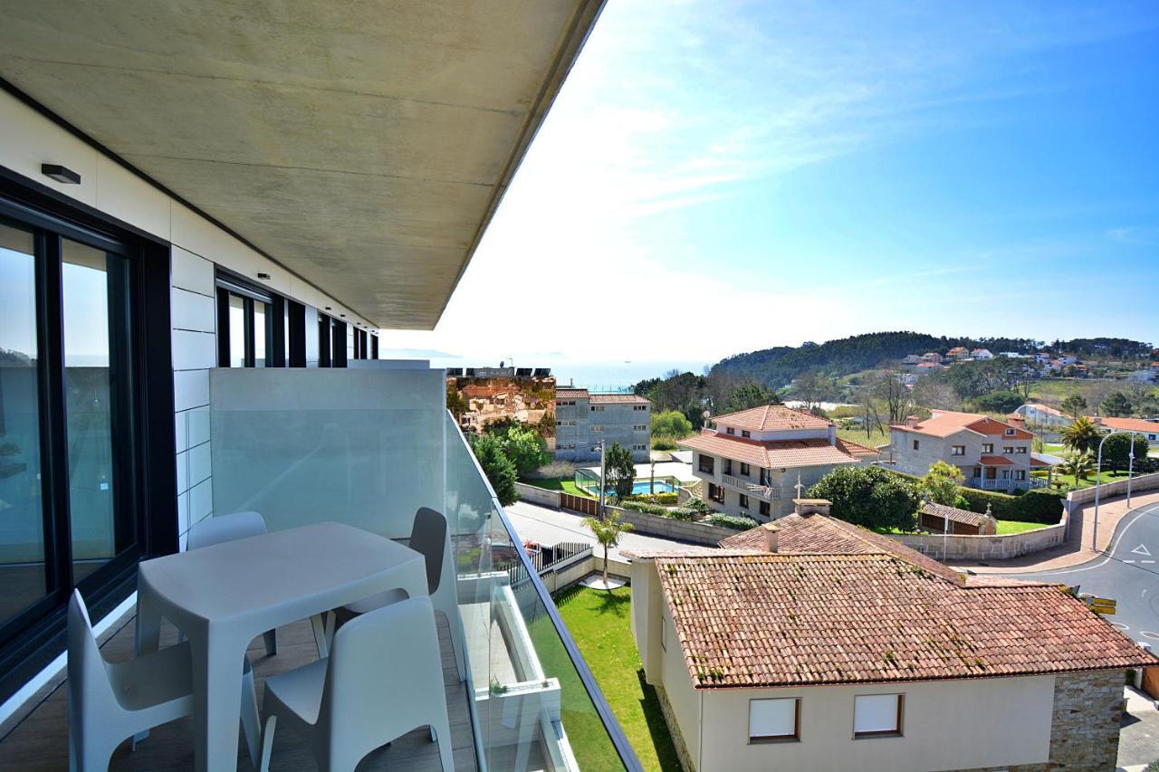 Precioso Apartamento Con Piscina En Sanxenxo Eksteriør bilde
